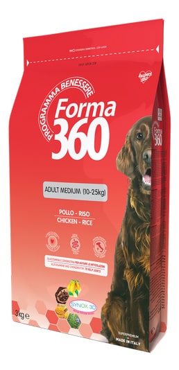 Forma 360 Dog Adult Medium/Maxi (Курица/рис)